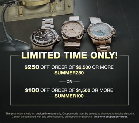 beckertime rolex watches